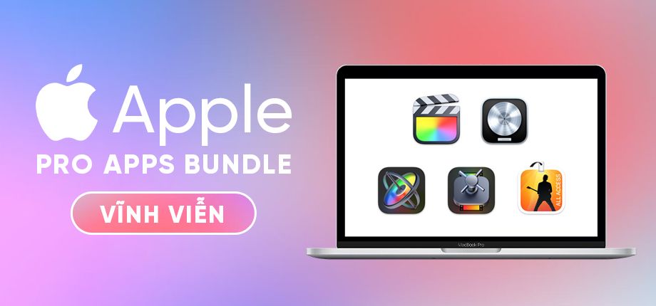 Apple Pro Apps Bundle Vĩnh Viễn